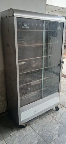Maquina de assar frango espeto progás 