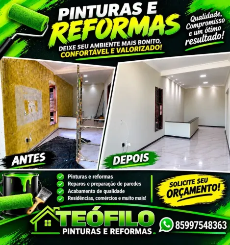 Pintor e gesseiro 