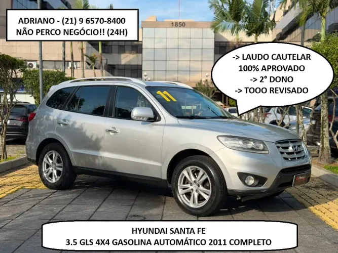 Hyundai Santa Fe GLS 3.5 V6 4X4 Tiptronic 2011