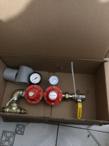 Regulador para estação de gas