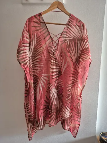 Saída de praia estampada M