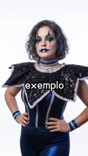 Fantasia feminina adulto pra ir rápido - veste melhor P ou M - Marca "Cleuza Torres"