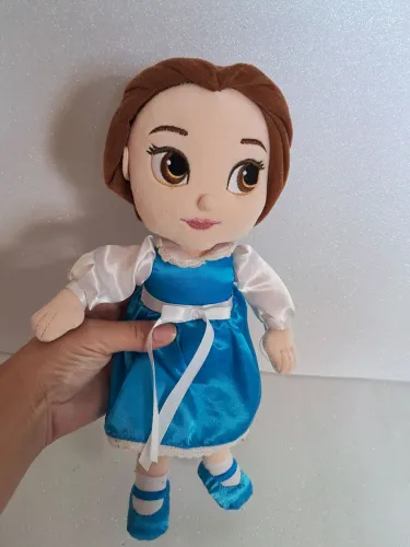 Boneca Disney Bela em Plush inspiração Animators 35cm