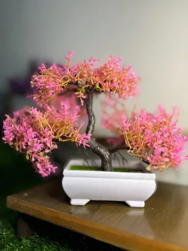 Bonsai Artificial - Rosa