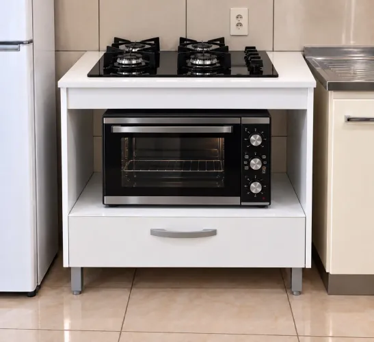 Balcão para Cooktop 4 ou 5 bocas | NOVO NA CAIXA!