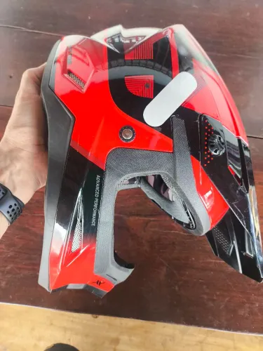 Capacete off road Mattos semi-novo