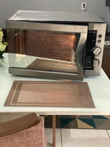 Forno elétrico Mueller fucionando perfeitamente