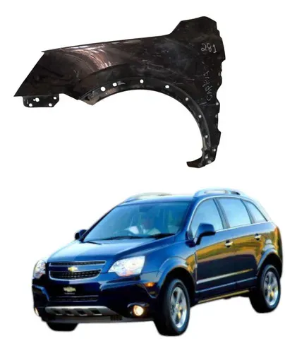 Paralama Dianteiro Esquerdo Chevrolet Captiva 2009 A 2015