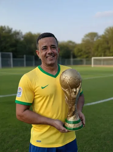 TAÇA DA COPA DO MUNDO TAMANHO REAL