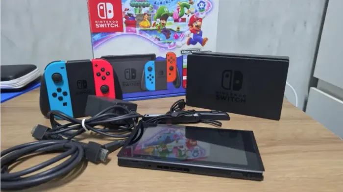 Nintendo Switch V2, desbloqueado, 256gb