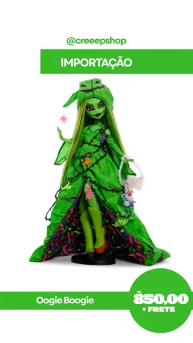 oogie boogie skullector para importação monster high