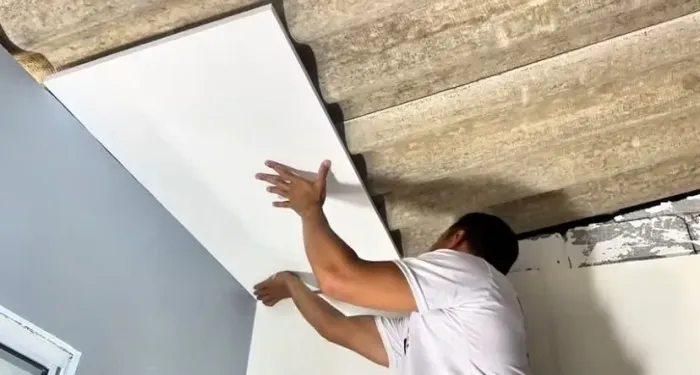 Forro de Isopor EPS + Molduras - Acabamento Moderno para Seu Teto