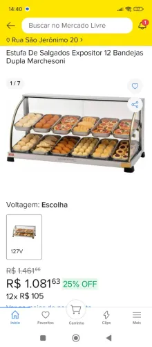 Estufa de Salgado com 12 bandejas 