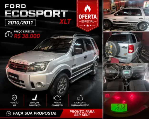 Ford Ecosport XLT Freestyle 2.0 Flex 16V 5P 2010
