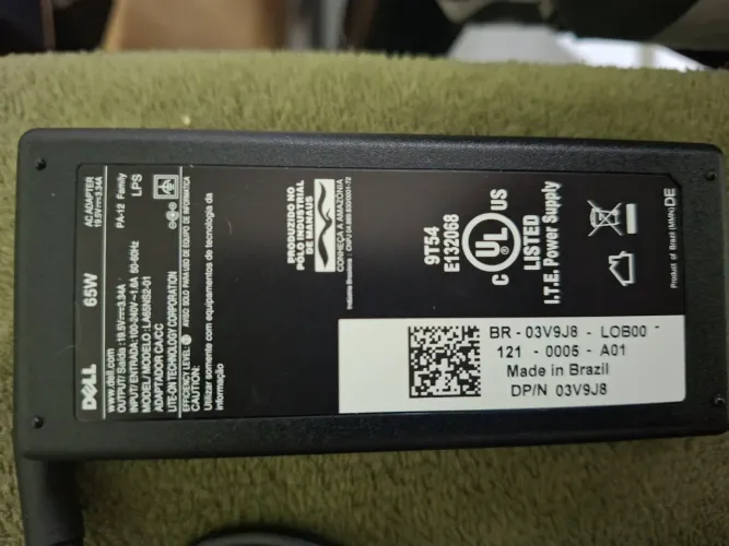 Carregador original Dell 65w