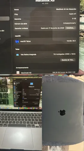 MAC Air M1 2020 na Garantia Apple. 