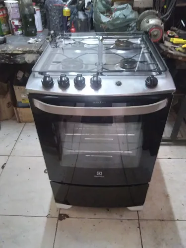 Fogão Electrolux 4 bocas automático muito conservado 3396-8084 