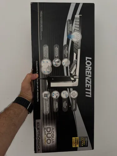 DUCHA ACQUA DUO BLACK ULTRA