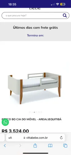 Berço 3 em 1