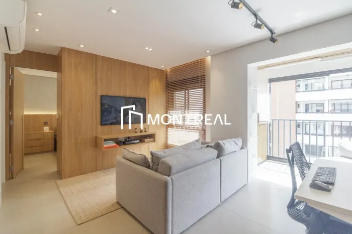 APARTAMENTO À VENDA EM PINHEIROS, 1 SUÍTE. 1 VAGA DE GARAGEM.