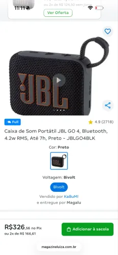 Vendo jbl go 4