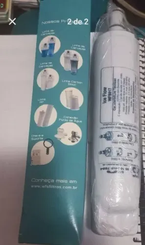 Refil wfs 017 compativel com purificador consul!