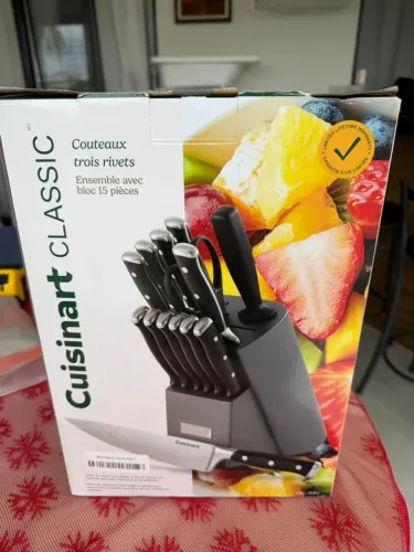 Faqueiro Cuisinart - 15 peças - Novo.
