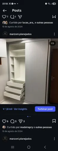 Guarda roupas e closet sob medida até 12x SEM JUROS