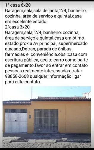 casa na cidade da esperança