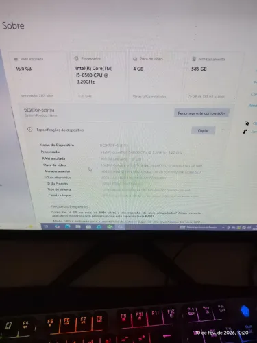 PC Gamer i5 | 16GB RAM | GTX 970 4GB | SSD + HD