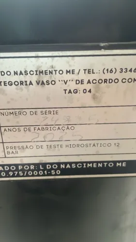 MÁQUINA DE JATEAMENTO PRESSURIZADO 100 LITROS
