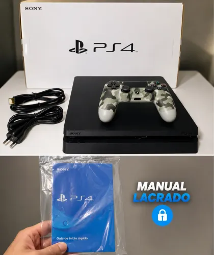 ? PS4 Slim Semi Novo 1TB