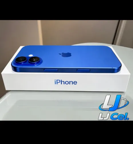 Ipnhone 16 azul 128GB impecável 