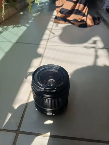 Lente Canon EF 18-55mm - Aceito ofertas