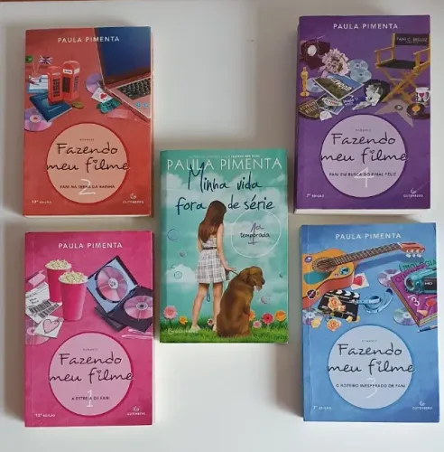 5 Livros de Paula Pimenta