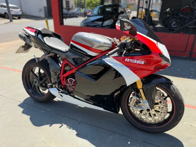 Ducati super bike 1198s mais nova do Brasil exclusividade 