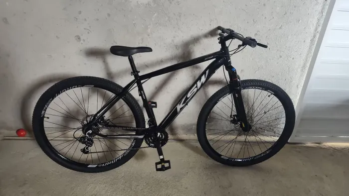 Bicicleta Aro 29 Ksw 21 Velocidades Cambio Shimano Alumínio aero freio a disco suspensão