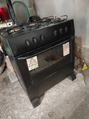 Fogão mensa de vidro