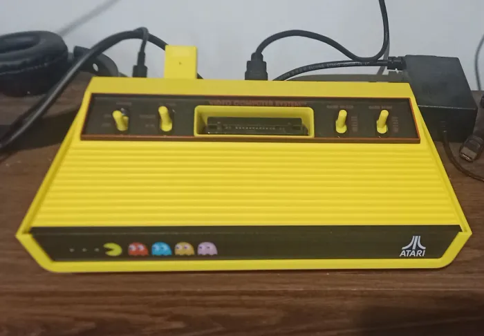 Atari 2600 PAC man Edition com jogo