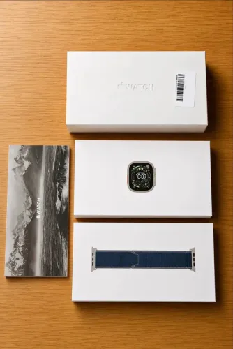 Apple Watch Ultra 3 Natural Titanium Novo!