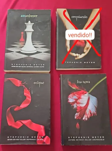 Trilogia Livros Crepúsculo 
