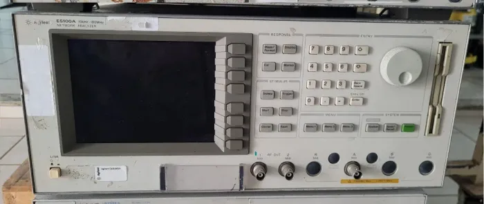 Analizador de rede HP E5100A 2 canais RF 10kHz a 180MHz