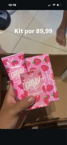KIT CANDY LAND MORANGUINHO