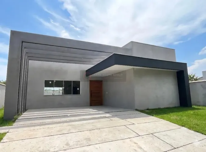 Open House vende casa 3 quartos, suíte e lazer completo. Condomínio Vale das Orquídeas.