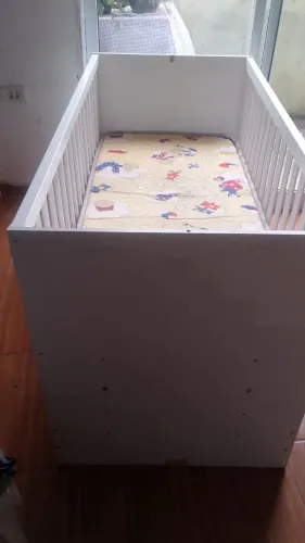 Berço 3 em 1 com colchão