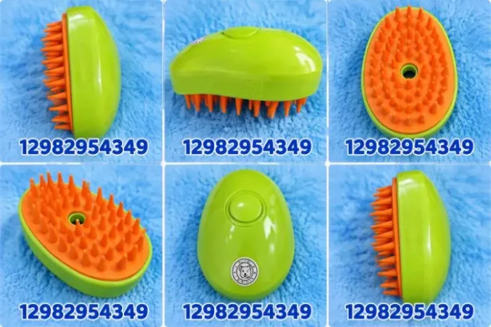 Escova Elétrica Pet Recarregável Removedora de Pelos Cães e Gatos