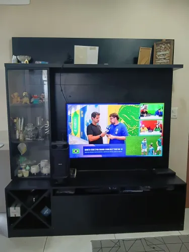 Rack com painel para TV 