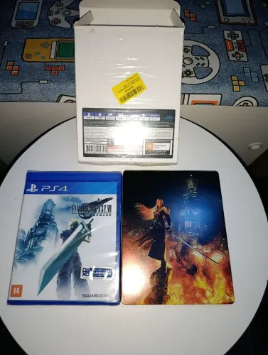 Final fantasy VII remake com Stellbook PS4 lacrado