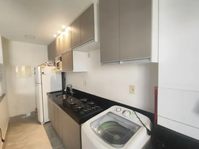 Apartamento térreo com quintal privativo 2 quartos condomínio Vista do Bosque