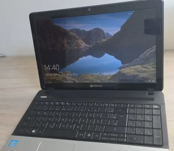 Notebook Gateway Core I5, RAM 8Gb e SSD 240Gb (UPGRADE), tela 15,6', garantia
